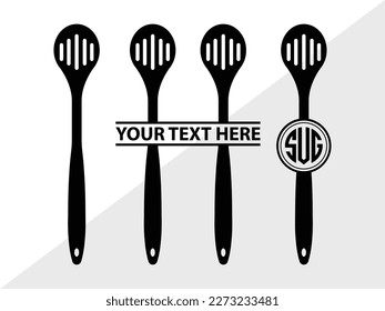 Bakery SVG Monogram Vector Illustration Silhouette
