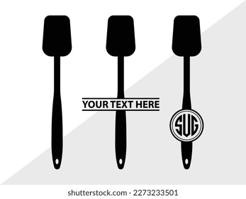 Bakery SVG Monogram Vektorgrafik Silhouette