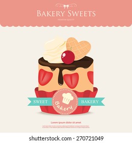 bakery sweet cupcake