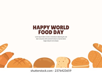 Bakery Sweet Food Frame Background