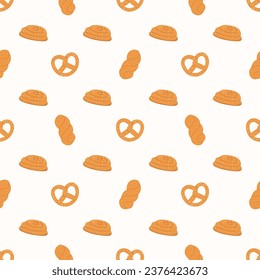Fondo del marco de la comida dulce de panadería