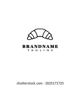 bakery sweet logo design template icon modern vector illustration