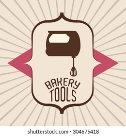 Bakery Tools digital design, vector illustration 10 eps graphic