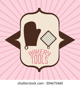 Bakery Tools digital design, vector illustration 10 eps graphic