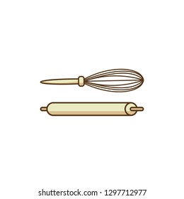 bakery tools vector