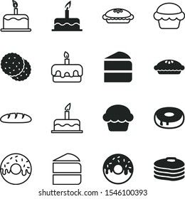 bakery vector icon set such as: wheat, colourful, cookies, bread, maple, object, pancakes, grain, baker, day, nature, baguette, web, deal, happiness, loaf, jam, cracker, eating, stack, butter