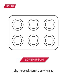 bakery vector icon symbol