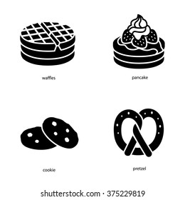 Bakery vector icons