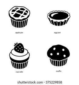 Bakery vector icons