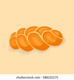Bakery vector illustration of delicious fresh bread