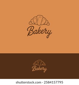 Bakery vector logo design template
