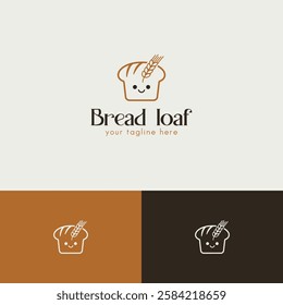 Bakery vector logo design template