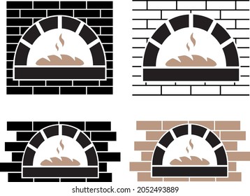 bakery vector logo set, homemade product, home bakery, restarant logo template, pictogram icon isolated, restaurant symbol, kitchen