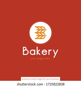 Bakery vector logo template. Premium quality.