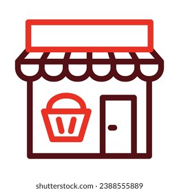 Bakery Vector Thick Line Two Color Icons For Personal And Commercial Use.
