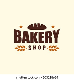 BAKERY VINTAGE LOGO OLD TEMPLATE