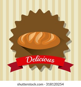 Bakery,desserts and milk bar design, vector illustration
