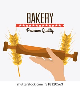 Bakery,desserts and milk bar design, vector illustration