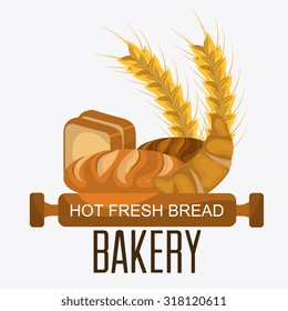 Bakery,desserts and milk bar design, vector illustration