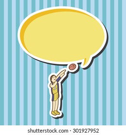 baketball exercise theme elements vector,eps