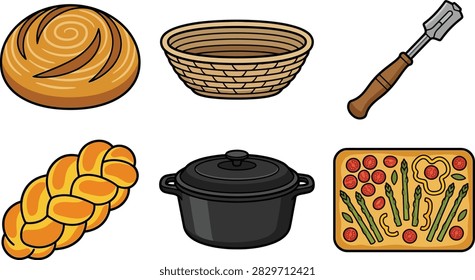 Baking and Cooking Elements Collection
