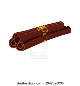 baking and cooking spices cinnamon drawing