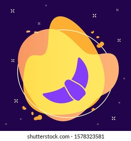 Baking, croissant abstract vector icon. Element of kitchen for mobile concept and web apps illustration. Thin flat icon for website design and development