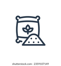 Baking Flour vector icon illustration
