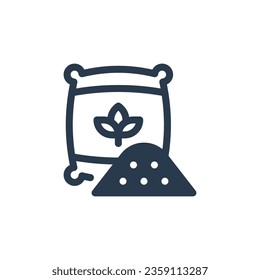 Baking Flour vector icon illustration