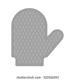Baking glove, glove, cooking icon vector image. Can also be used for eatables, food and drinks. Suitable for use on web apps, mobile apps and print media