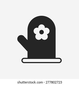 baking gloves icon