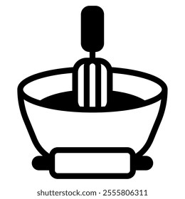 Baking Hobby object icon illustration