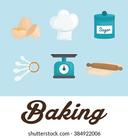Baking icon design 