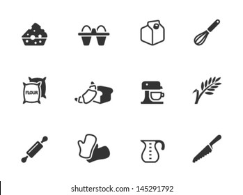 Baking Icons In Single Color