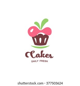 Baking Logo Design Template Stock Vector (Royalty Free) 377503624 ...