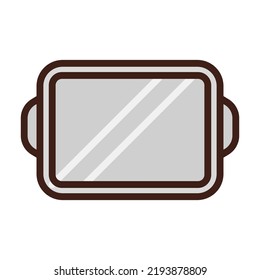 Baking Sheet Icon Illustration Design