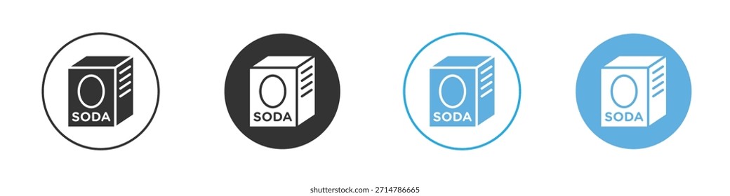 ícone de carbonato de sódio logotipo Modelo Design conjunto