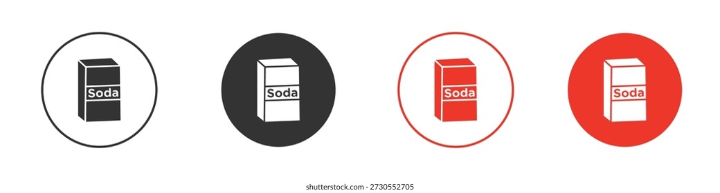ícone de refrigerante para ui ou ux isolado em branco para aplicativo móvel, editável