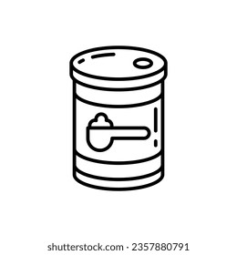 Baking Soda icon in vector. Illustration