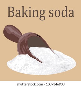 Baking Soda Vector Illustration