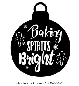 baking spirite bright ,Christmas ornaments and Happy New Year,new year Vector emblem, snowflake ,Christmas elements English phrases,gingerbread Man