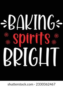 Baking spirits bright EPS file for cutting machine. You can edit and print this vector art with EPS editor.