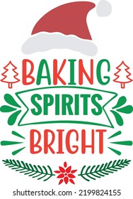 baking spirits bright vector file
