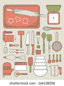 Baking supplies, color