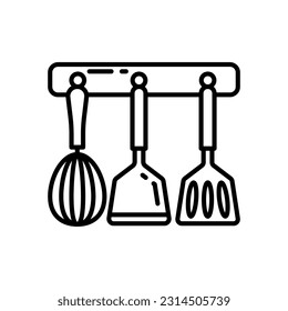 Baking Supplies icon in vector. Illustration
