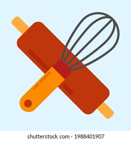 baking tools icon illustration vector graphic