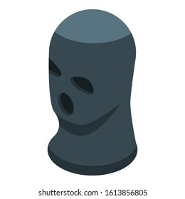 Balaclava icon. Isometric of balaclava vector icon for web design isolated on white background