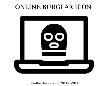 Balaclava search icon. Editable Balaclava search icon for web or mobile.