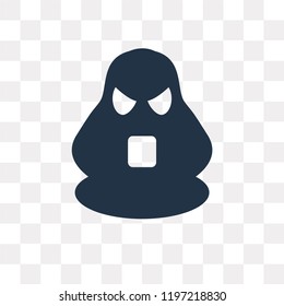 Balaclava vector icon isolated on transparent background, Balaclava transparency concept can be used web and mobile
