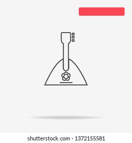 Balalaika icon. Vector concept illustration for design.